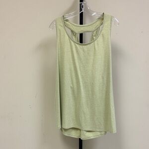 Cacique Light Green Sleeveless Pajama Top